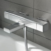 HANSGROHE Ecostat E vaňový termostat na stenu, pre 2 spotrebiče, chróm, 15774000