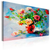 Maľovaný obraz 90x60 (Maľovaná maľba - krásne ruže - 90x60)