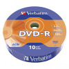 Verbatim DVD-R [ cakebox 10 | 4,7GB | 16x | Matt Silver ] 43729