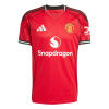 adidas Manchester United Home Shirt 2025 2026 Adults Red 3XL