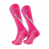 ROYAL BAY Therapy - Kompresné podkolienky - Ružová neon/L long