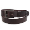 kožený opasek Meatfly Doppler Leather Belt 2023 B-Brown