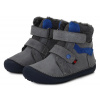 D.D.step Barefoot zimní obuv W063-374AM Grey EUR 29