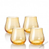 Farebné poháre DION 340 ml YELLOW (4 ks) (B.Bohemian DION color)