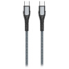 Colorway CW-CBPDCC040-GR Datový USB-C/ USB-C/ 3A/ Fast Charging 65W, 1m, šedý