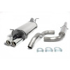 TATechnix Výfuk z nehrdzavejúcej ocele 2x80mm VW Golf 4 (1J)