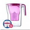 BWT Vida manuálna sada džbánov s 3 filtrami 2,6l - ružová BWT