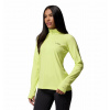 DriVenture Half Zip Damske Tricko Pol Zips Dlhy Rukav Farba: Neon Light, White, Veľkosť: S 2135223797