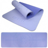 Podložka LIFEFIT® YOGA MAT RELAX DUO, 183x58x0,6cm, modrá