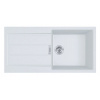 Franke Sirius drez Tectonite S2D 611-100 biela 1000x500,sifón,E77000.175 FRA 143.0613.639