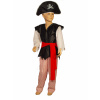Kostým pre chlapca- Piratester Outfit Korsarz Jack 134-140 SEA WOLF (Piratester Outfit Korsarz Jack 134-140 SEA WOLF)