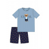 Chlapčenské pyžamo Cornette Kids Boy 789/119 Cool 86-128 - Modrá / 110-116