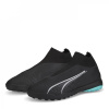 Puma ULTRA MATCH+ LL Astro Turf Trainers Black/Aqua 10 (44.5)