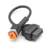 HARLEY DAVIDSON 6 pin redukce OBD2 motocykl, 6pin (DIAGNOSTIKA OBD H-D)