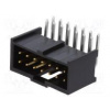 Socket rectangular male C-Grid III 2.54mm PIN 14 THT