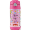 FUNtainer Dětská termoska s brčkem – jednorožec 355 ml - Thermos