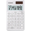 Vrecková kalkulačka, 10 miestna, CASIO SL 1000, biela