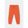 Detské bavlnené tepláky United Colors of Benetton 3J70GF010.P.Stagionale oranžová 98