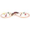 Bigjigs Rail dřevěná vláčkodráha - Osmička s CN vlakem