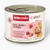 Výhodné balenie animonda Carny Adult 12 x 200 g - morčacie, kuracie a krevety