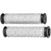 OXFORD gripy MTB biele/čierne dvojkomponentná dĺžka 127 mm 1 pár