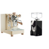 Lelit Bianca PL162T V3, gold + Eureka Mignon Silenzio, CR black