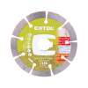 Kotúč rezný diamantový segmentový, 115x1,8mm, suché rezanie, EXTOL CRAFT