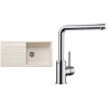Blanco Set 12-C 25 Mila (Zia XL 6 S + Mila) biela soft 527 217, 519 414