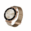 Garett Smartwatch ROSE gold, Mesh steel