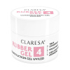 Claresa stavebný gél Rubber 4 90g
