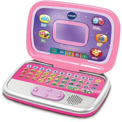 Vtech Prvý notebook – ružový SK 3417761963593