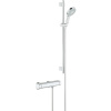 GROHE Grohtherm 2000 nástenný sprchový termostat, ručná sprcha 4jet priemer 130 mm, 94 cm sprchová tyč, jazdec a sprchová hadica 175 cm, chróm, 34482001