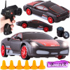 Diaľkovo ovládané auto HB Toys na driftovanie 4x4 čierne, mierka 1:24