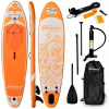 Physionics nafukovací paddleboard, 320 x 80 x 15 cm,oranžový