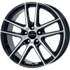 ANZIO SPLIT 7,5x17 5x112 ET45 diamond black polished
