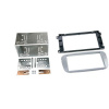 Redukcia 2DIN autorádia - Ford C-Max / Focus / Galaxy / Mondeo / S-Max / Kuga (2006->) strieborná