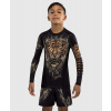 DĚTSKÝ rashguard - funkční tričko Venum Tiger - dlouhé rukávy - Black/Neon Orange Velikost: 10 let