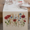 EUROFIRANY GOBELÍNOVÝ BEHÚŇ NA STÔL NATUR 40X100 CM KVETY