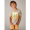 Set - tielko, tričko s potlačou a kraťasy Mayoral - 2603603027 Veľkosť: 122