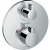 Hansgrohe Ecostat S, termostatická sprchová batéria pod omietku s uzatváracím ventilom, chrómová, HAN-15757000