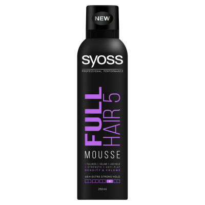 Syoss Full Hair penové tužidlo full hair 5, 250 ml