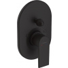 Hansgrohe Vernis Shape - Vaňová batéria pod omietku, čierna matná 71458670