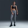 Nike One High-Rise Tights Womens Smoke Grey 14 (L)