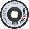 Bosch Vejárovitý kotúč X571 X-LOCK Best for Metal, fibrová doska, prelis, 115 mm, P 80 2608619199