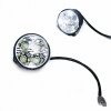 DRL LED DENNÉ SVETLÁ COB OKRÚHLE 7 cm VEĽMI SILNÉ 70MM