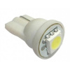 LED auto žiarovka T10 LED 0,5W 12V studená biela