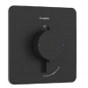 Hansgrohe Ecostat Comfort Q - Termostatická batéria pod omietku, matná čierna 33712670