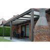 Hlinikový prístrešok TITAN L- 6000x3500mm, Odtieň/Farba Číra, . TITAN L - Plný polykarbonát 6mm