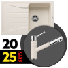 BLANCO SET 08-D 25 SONA 45 S + KANO-S biela soft