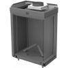 DRU Maestro 60/2 Tall Eco Wave DRU typ plynového paliva: Propán G31/Bután G30 pravé prevedenie, ohnisko vermikulit - tmavý antracit, matný